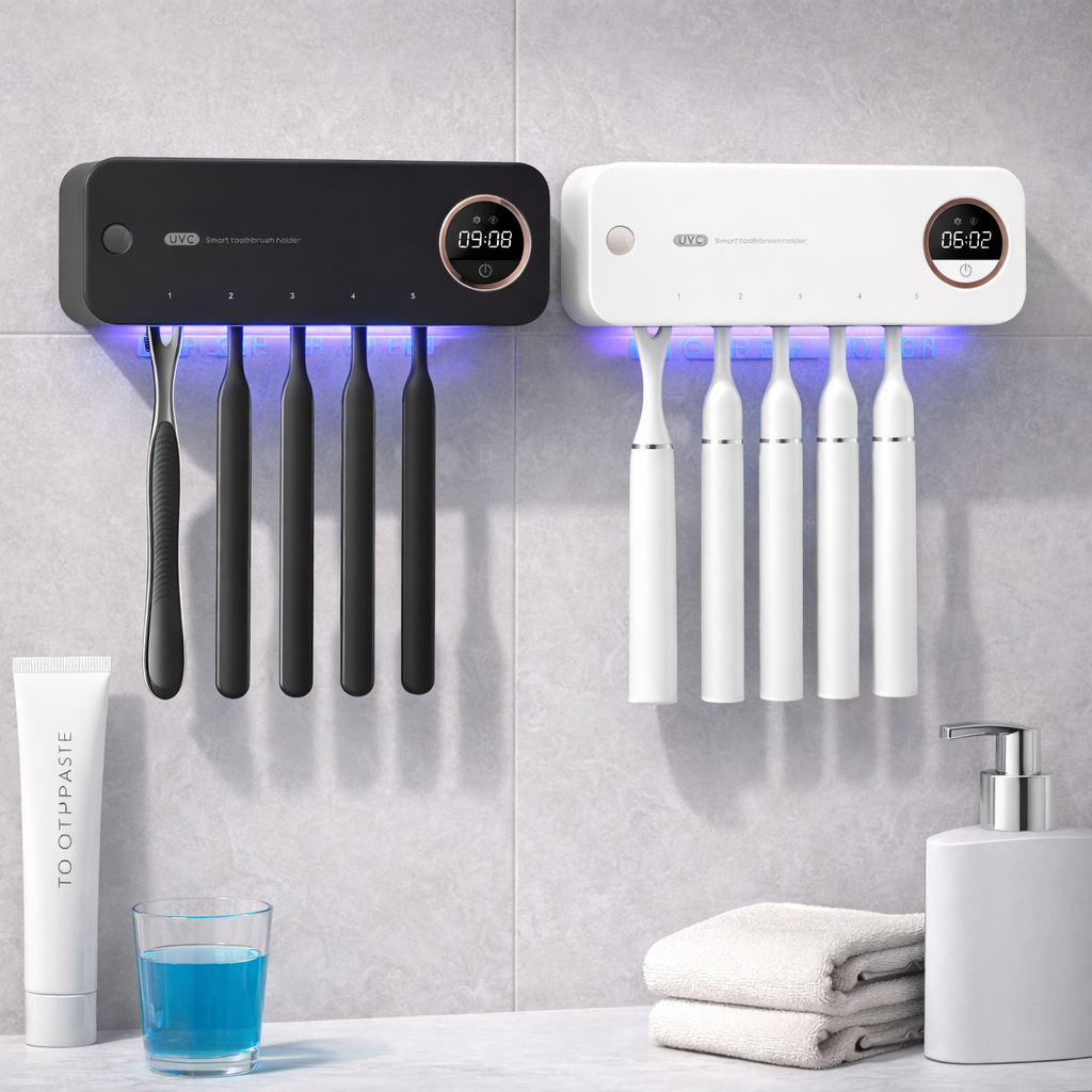 UV Toothbrush Cleaner & Holder